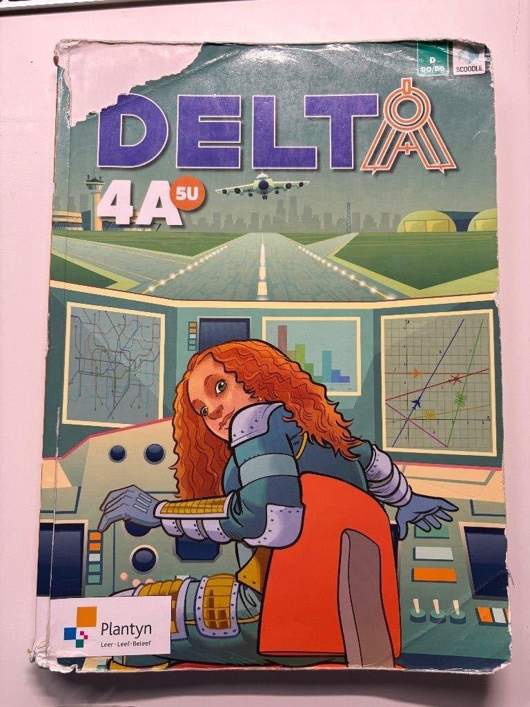 Delta 4A 5u, Boeken, Schoolboeken, Gelezen, ASO, Wiskunde A, Plantyn