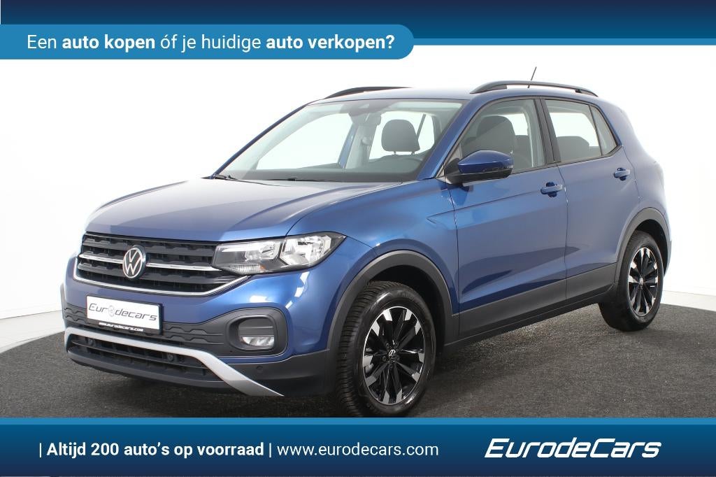 Volkswagen T-Cross Life *1ste Eigenaar*Camera*, Auto's, Voorwielaandrijving, Blauw, 620 kg, Bedrijf