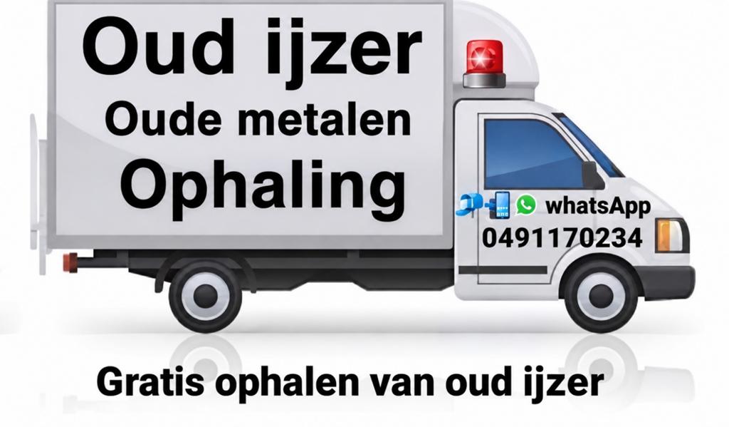 oud ijzer ophaling, Enlèvement