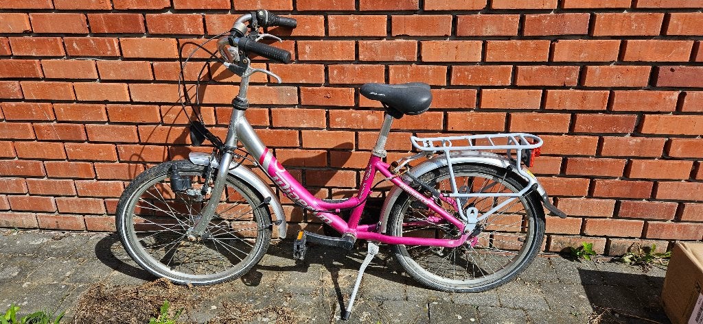 Minerva meisjesfiets 20 inch voor opmaak of onderdelen, Ophalen, Gebruikt, 20 inch, Versnellingen