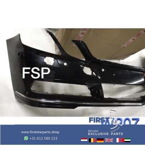 W207 Voorbumper zwart wit grijs Mercedes E Klasse 2012 BUMPE, Autos : Pièces & Accessoires, Utilisé, -, Avant, -