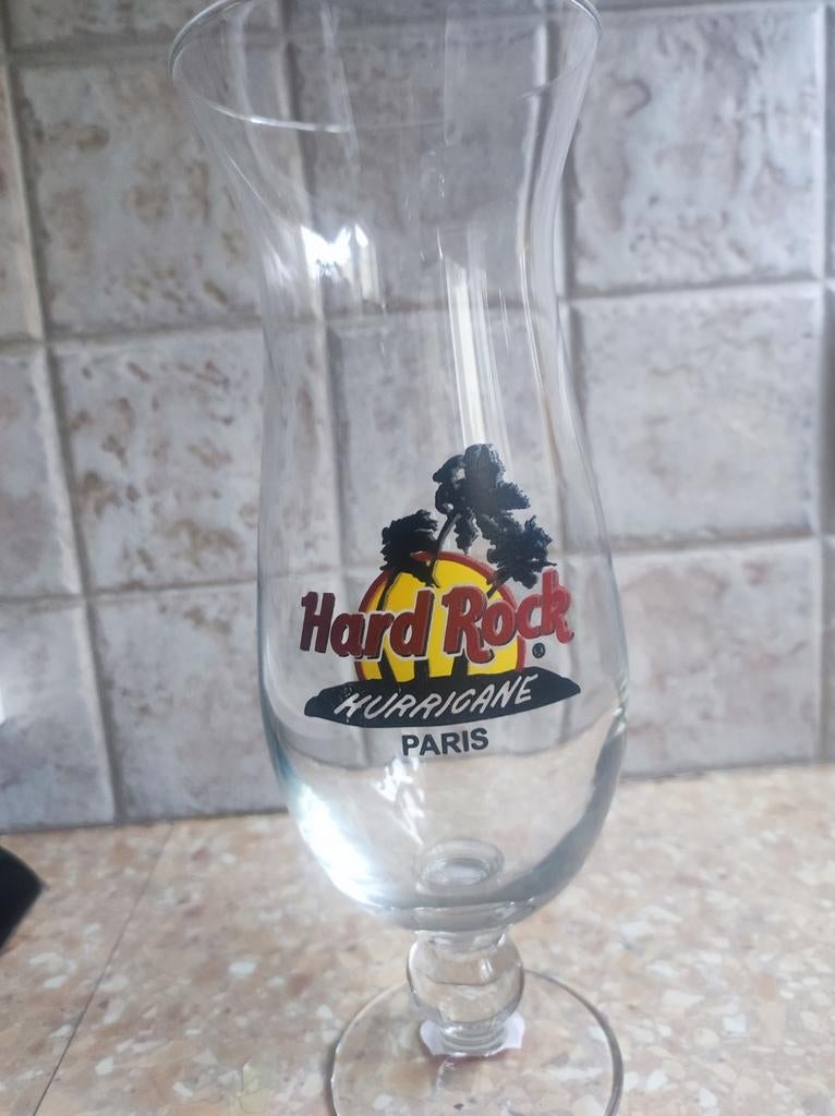 Glas Hard Rock café Paris, Verzamelen, Ophalen of Verzenden