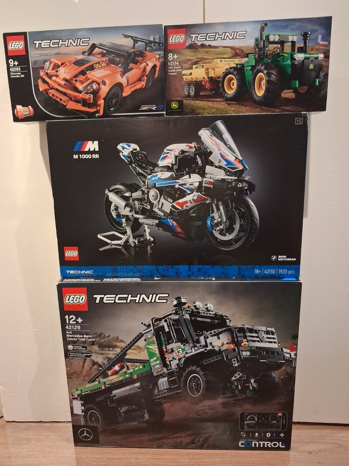 Sets Lego Technic. boîtes scellées. Hors production, Neuf, Enlèvement ou Envoi, Lego, Ensemble complet