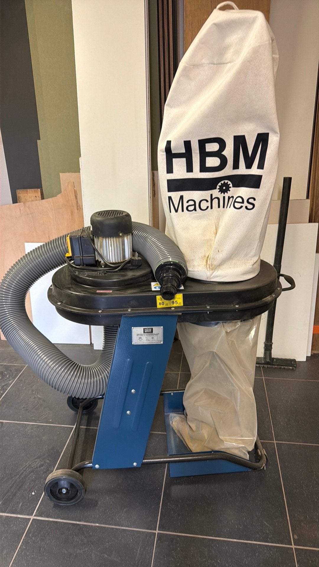 Stofafzuiging HBM, Enlèvement, Comme neuf, Extracteur