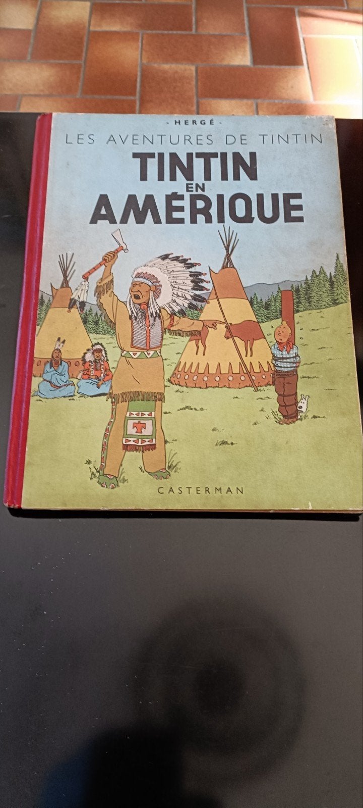 Tintin au Congo et en Amérique Edition B3, Livres, Enlèvement