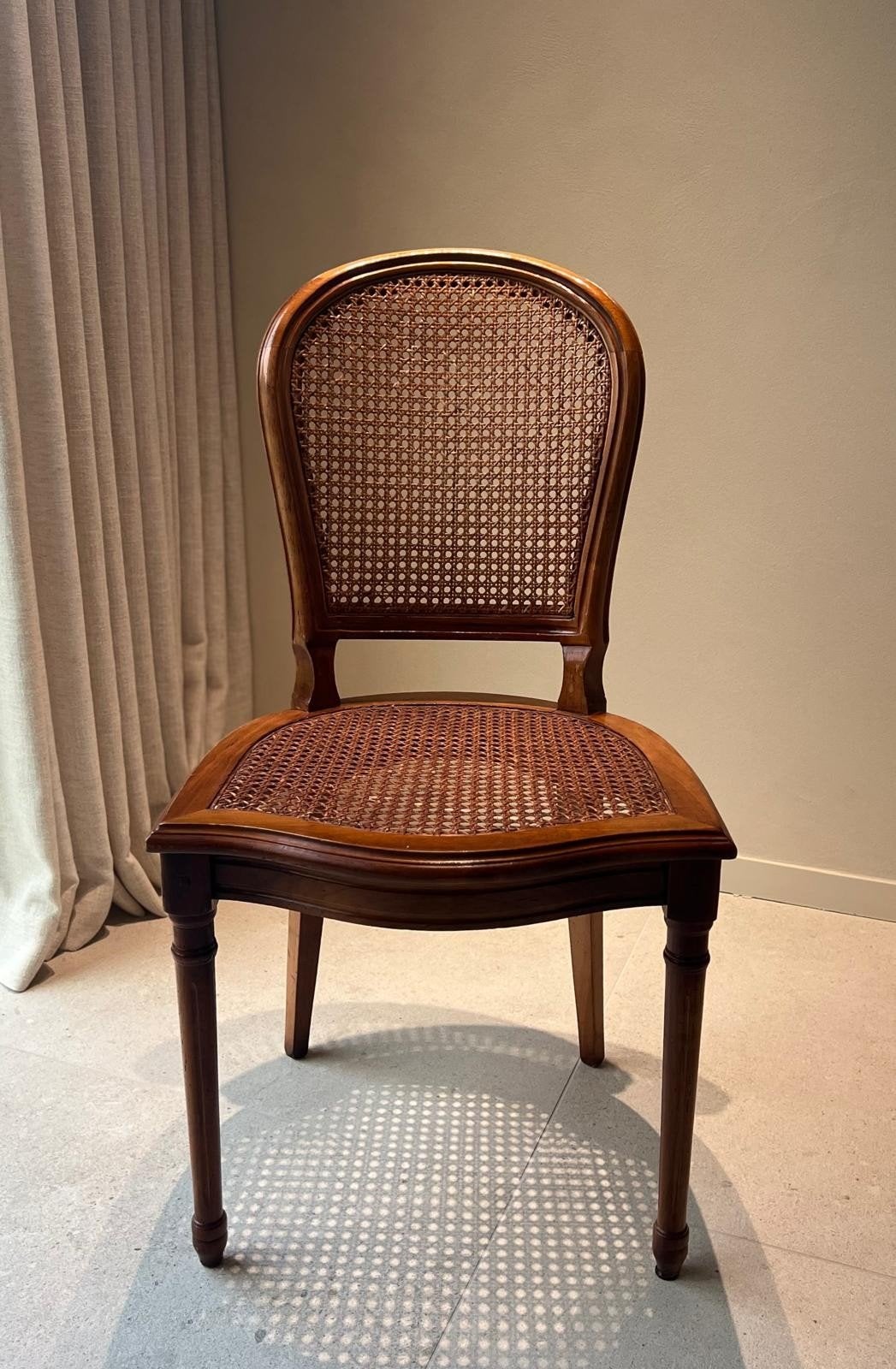 8 stoelen + 1 stoel met armleuning, Antiek en Kunst, Ophalen