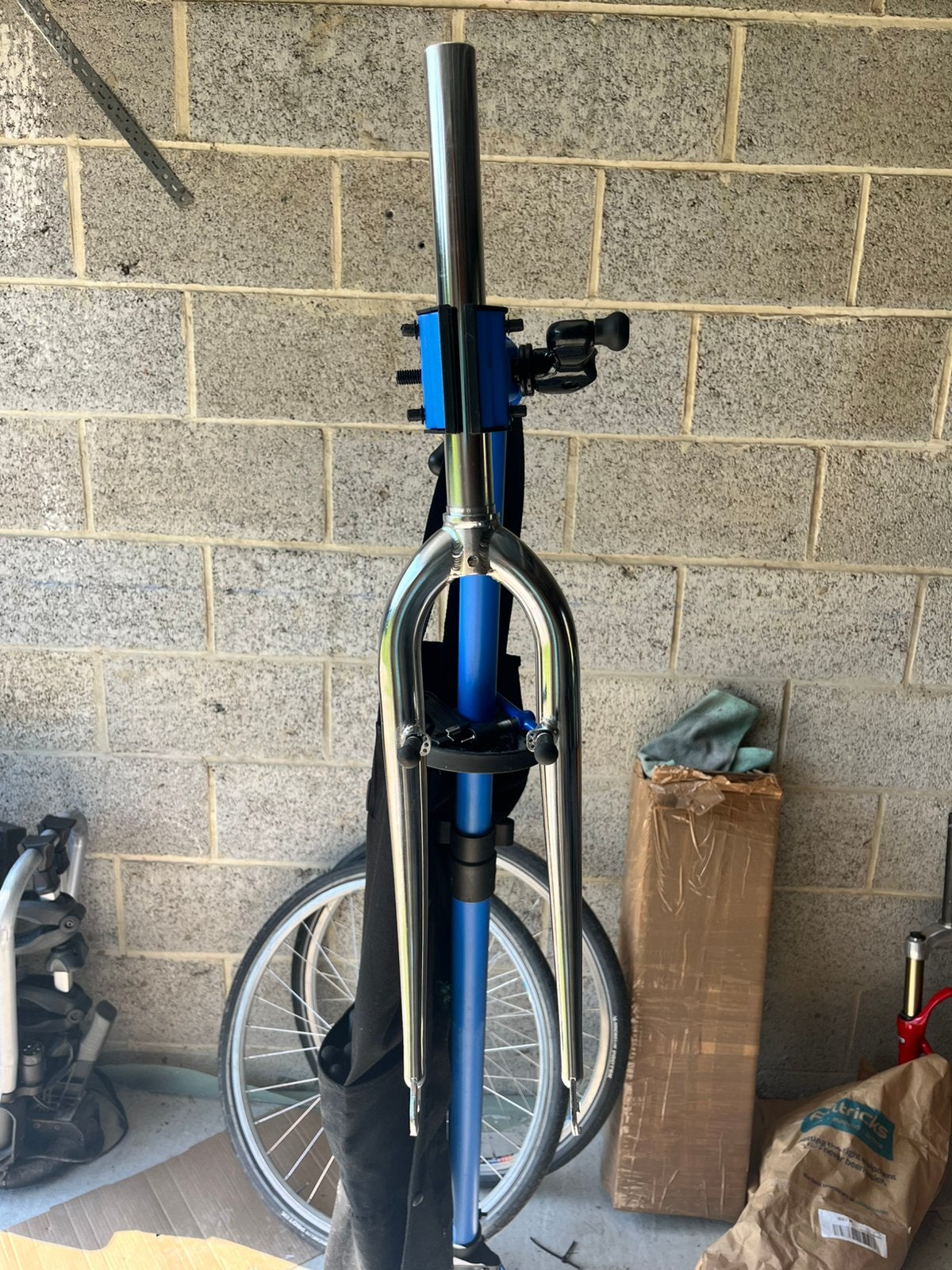 Nieuwe 26" stalen mountainbikevork, Ophalen of Verzenden, Voorvork, Mountainbike, Nieuw