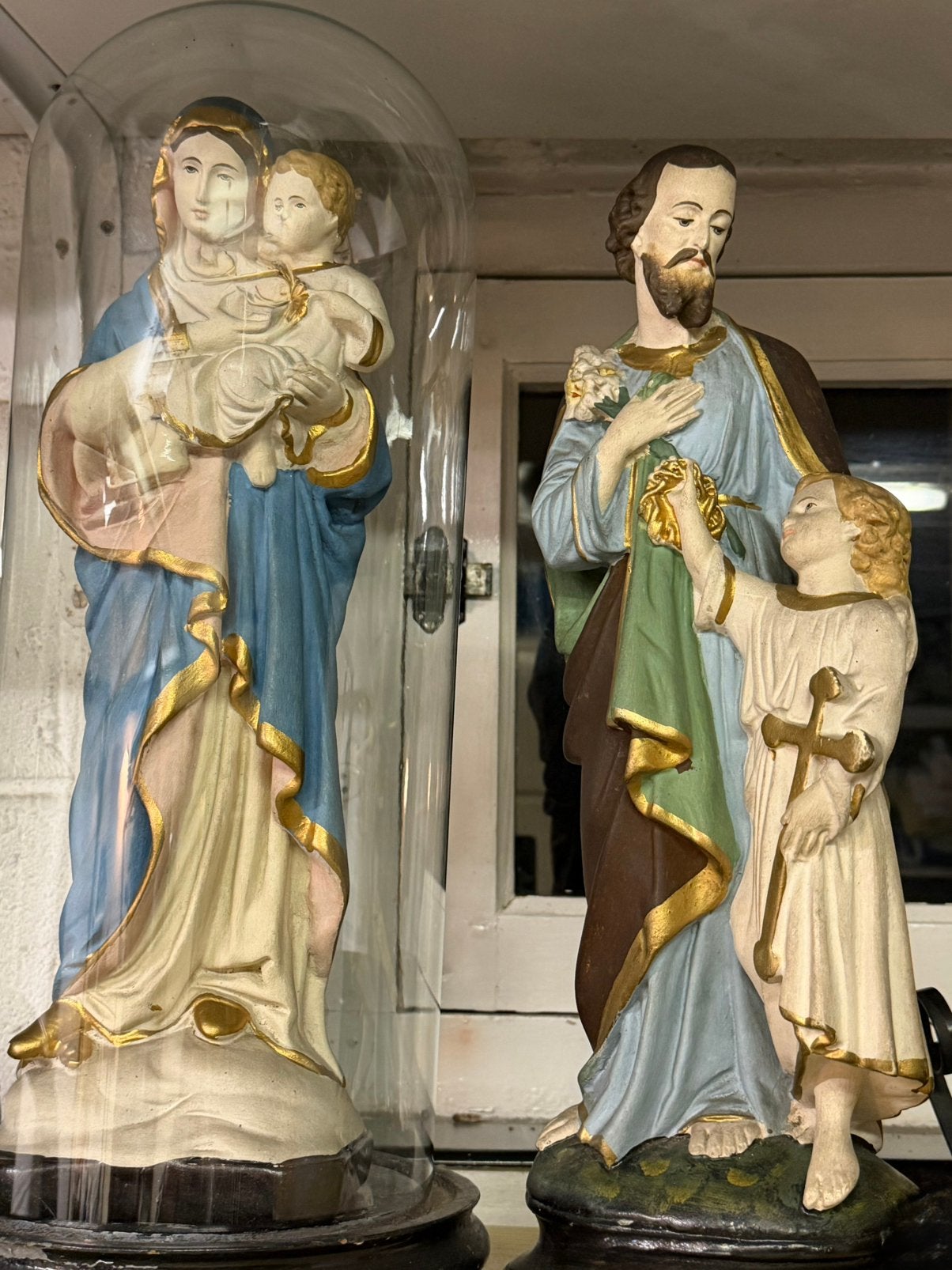 Statues religieuses en plâtre, Antiquités & Art, Enlèvement