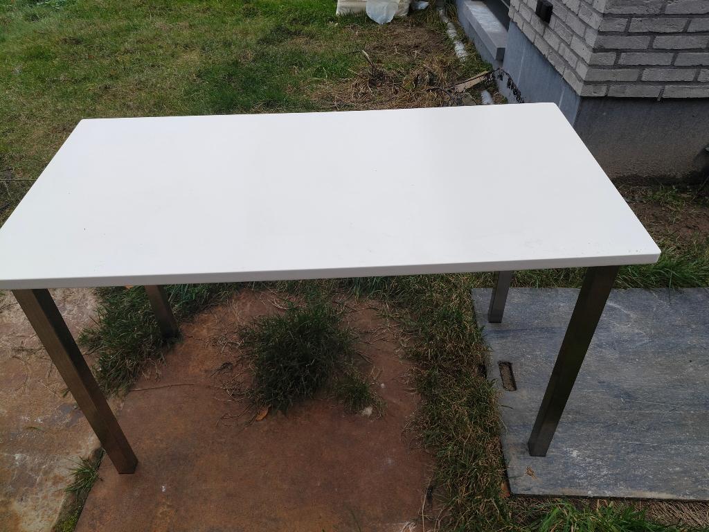 eettafel en 2 stoelen, zetels, Ophalen, Zo goed als nieuw