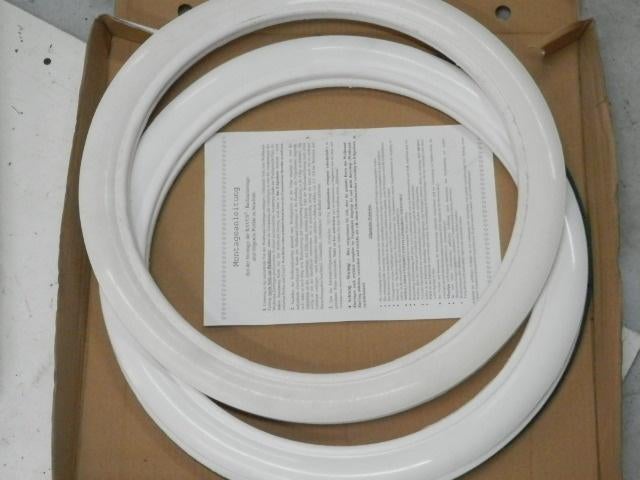 Witwand / white wall ringen 15 inch oldtimers, Ravus, Ophalen, Zo goed als nieuw