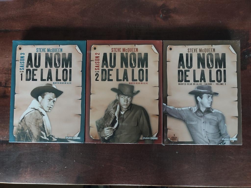 9-DVD : AU NOM DE LA LOI (WANTED DEAD OR ALIVE) seiz. 1,2,3, Ophalen of Verzenden