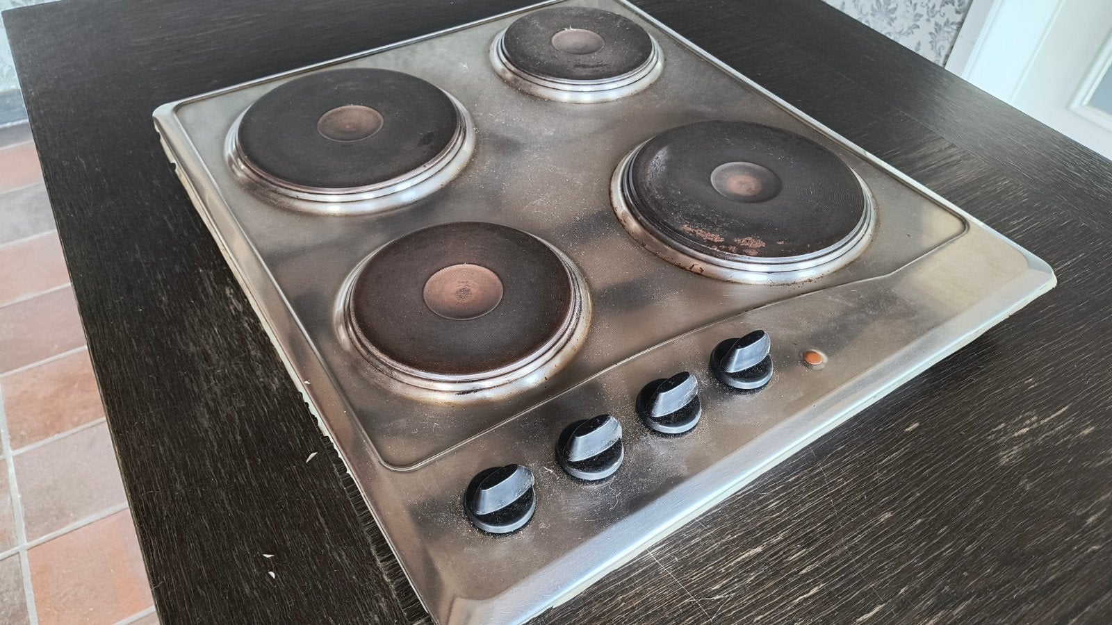 kookplaat, Electroménager, Tables de cuisson, 4 zones de cuisson, Encastré, Enlèvement, Utilisé