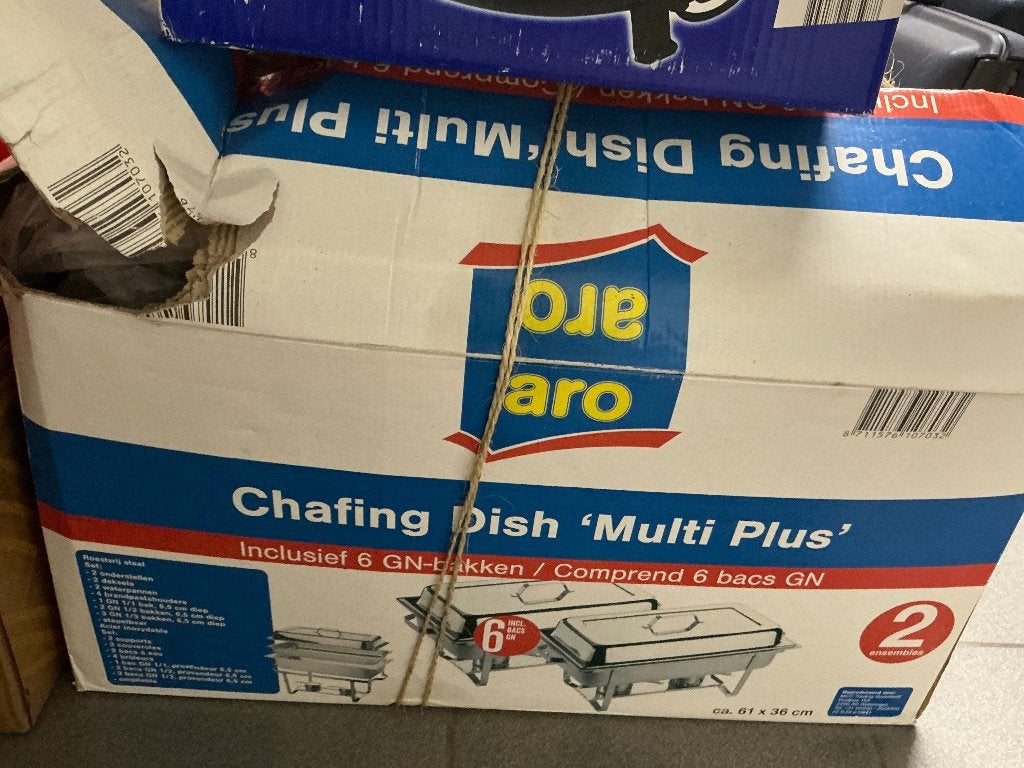 'Multi Plus' Chafing Dish set, Ophalen of Verzenden