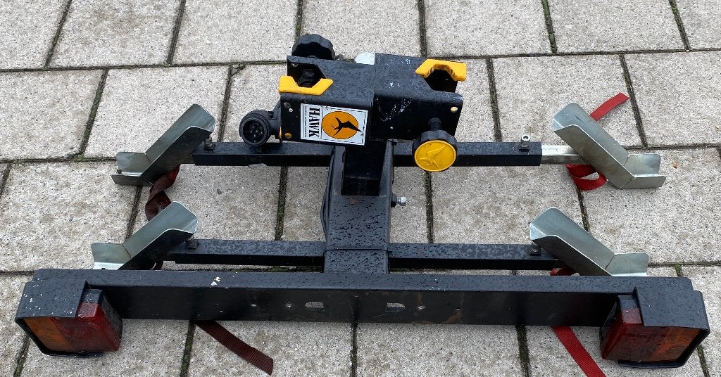 Spinder Hawk Fietsendrager (2 fietsen) –  ook bagagerek!, Ophalen, Gebruikt, 2 fietsen, Trekhaakdrager