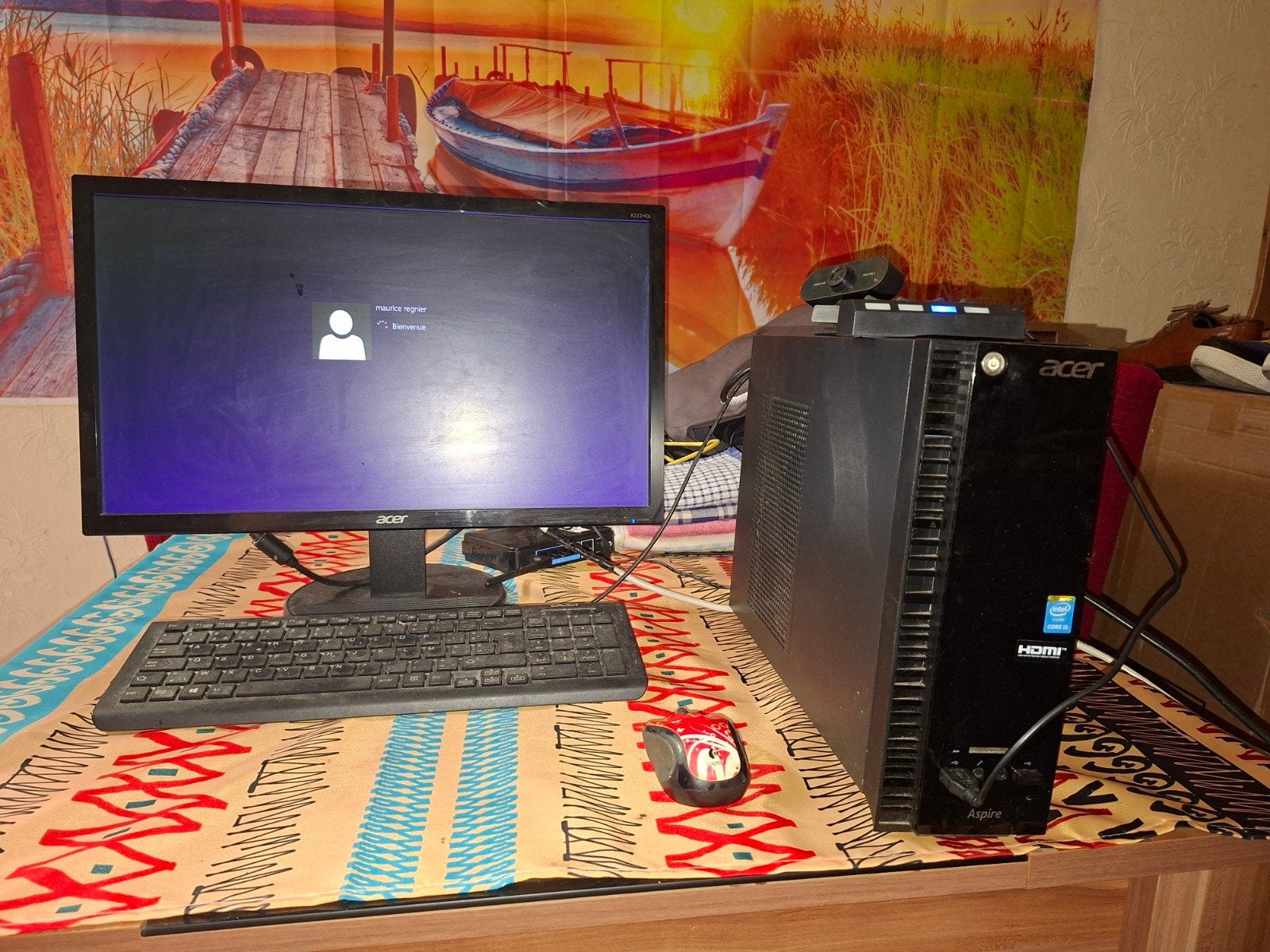 PC complet avec tout inclus., Enlèvement