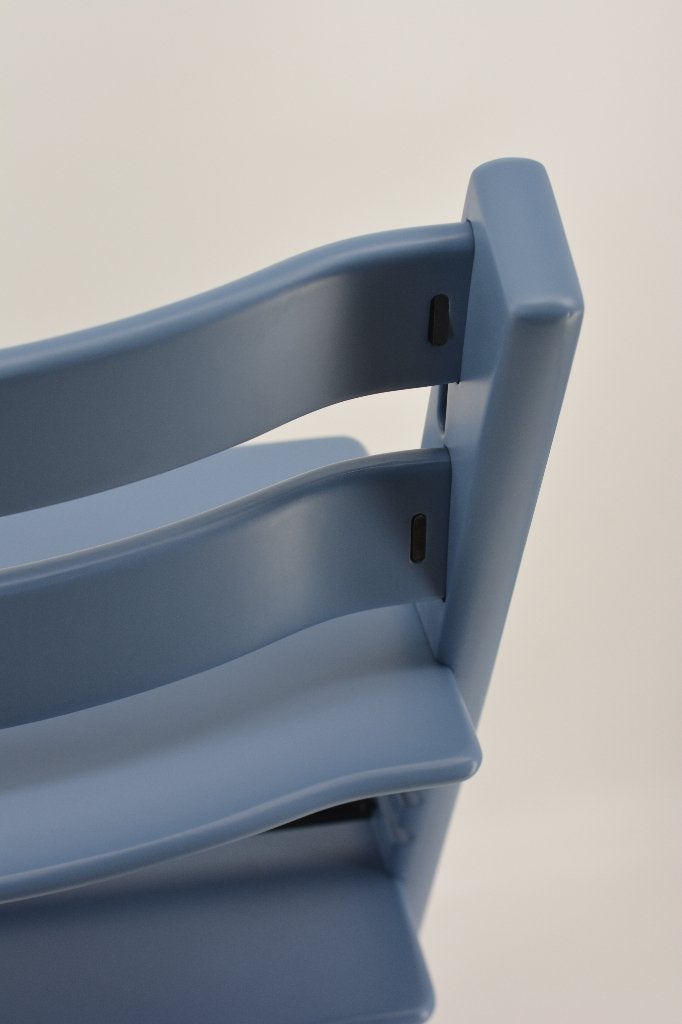 Stokke Tripp Trapp Blue — Tripp Trapp remis à neuf, Envoi, Comme neuf, Chaise évolutive, Coulissant