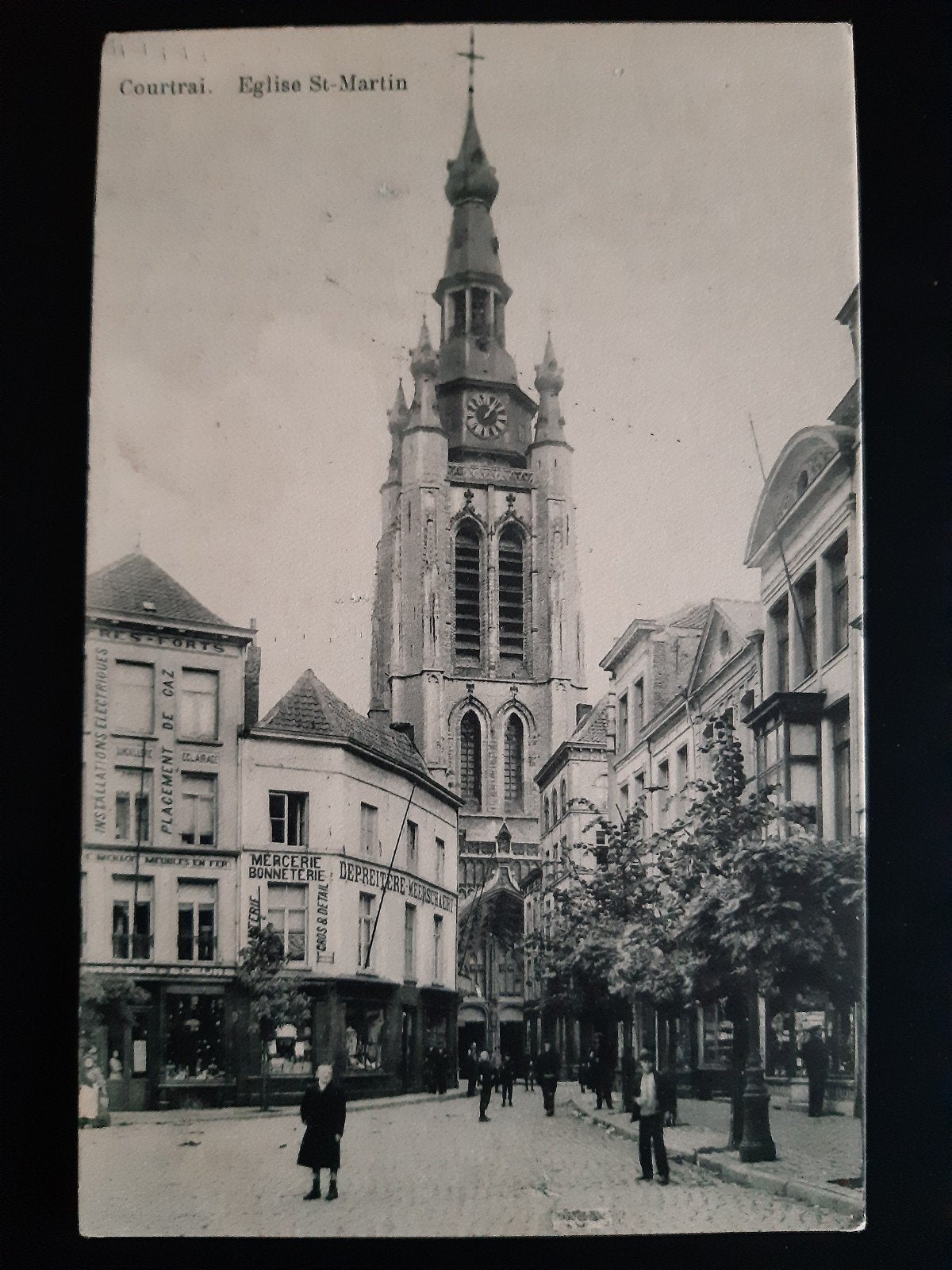 Kortrijk COURTRAI sint Maartenskerk, Ophalen of Verzenden