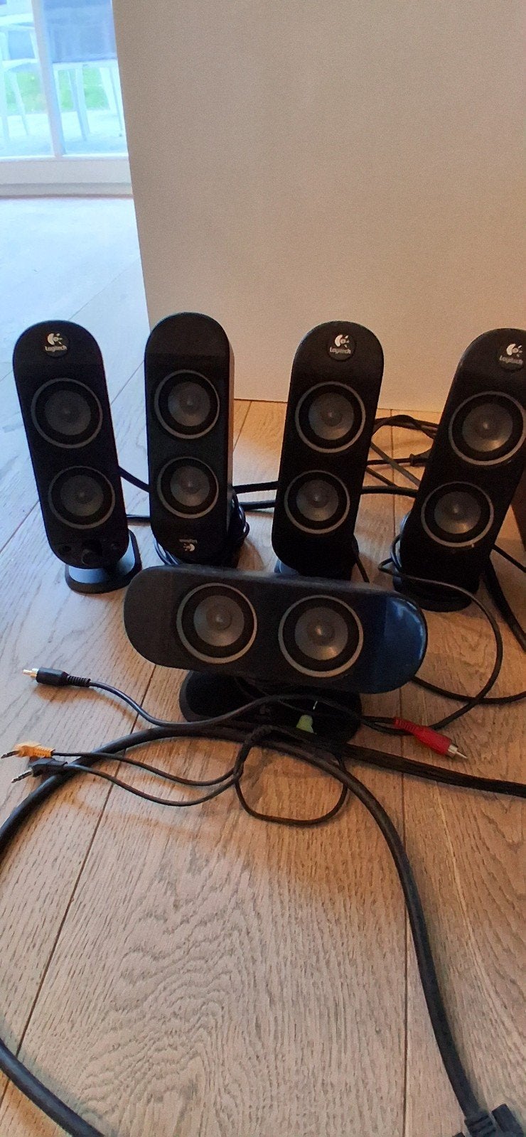 Système audio Logitech 5.1 X 530, Enlèvement ou Envoi, Utilisé, Canal audio 5.1, Logitech