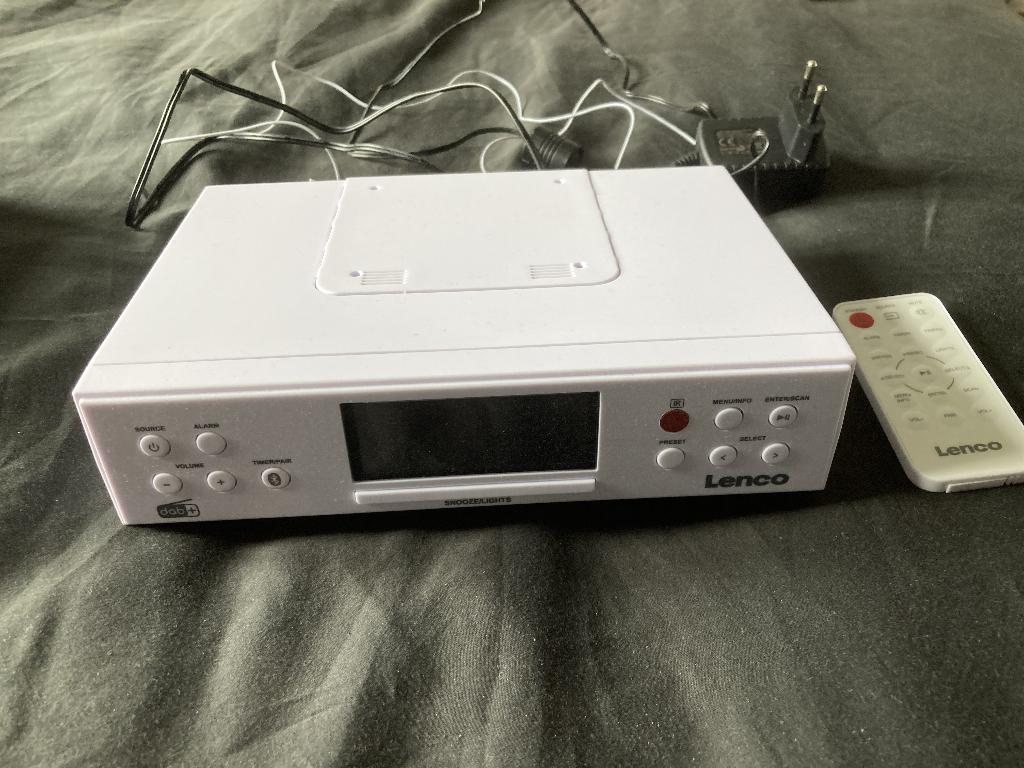 Lenco radio DAB/FM, Audio, Tv en Foto, Radio's, Ophalen of Verzenden, Zo goed als nieuw, Radio