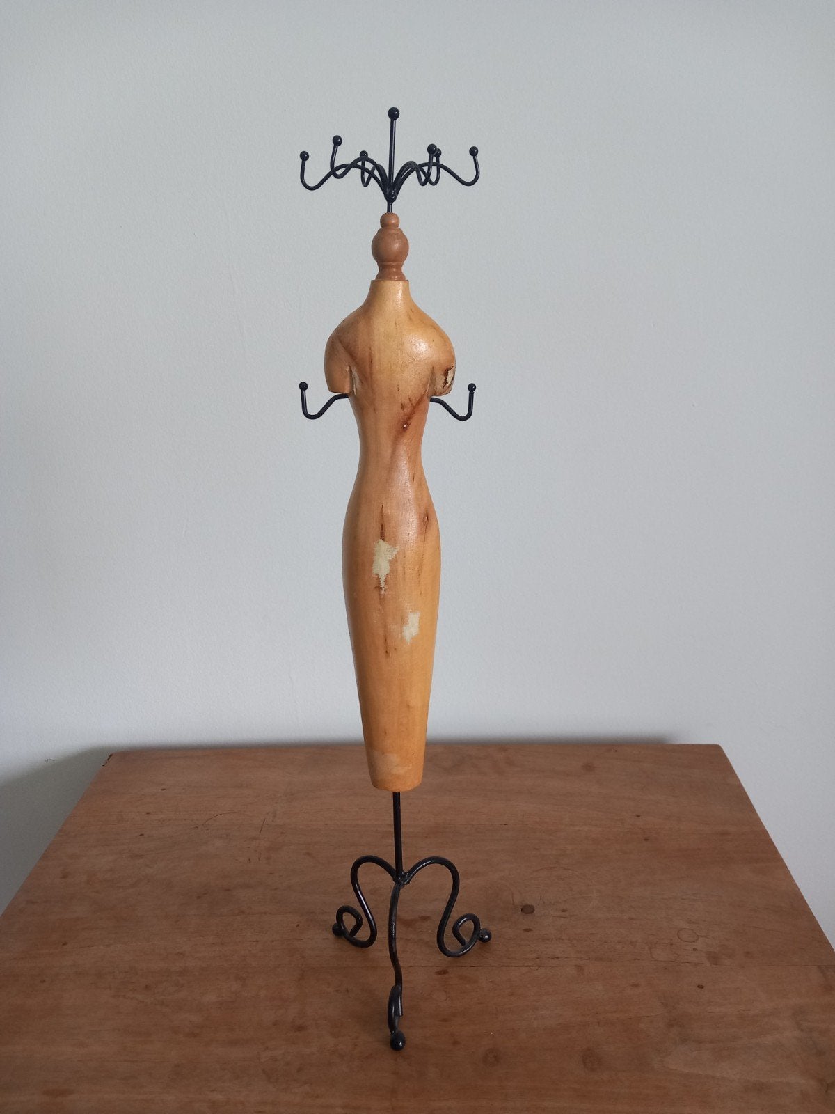 Porte-bijoux vintage en bois., Enlèvement