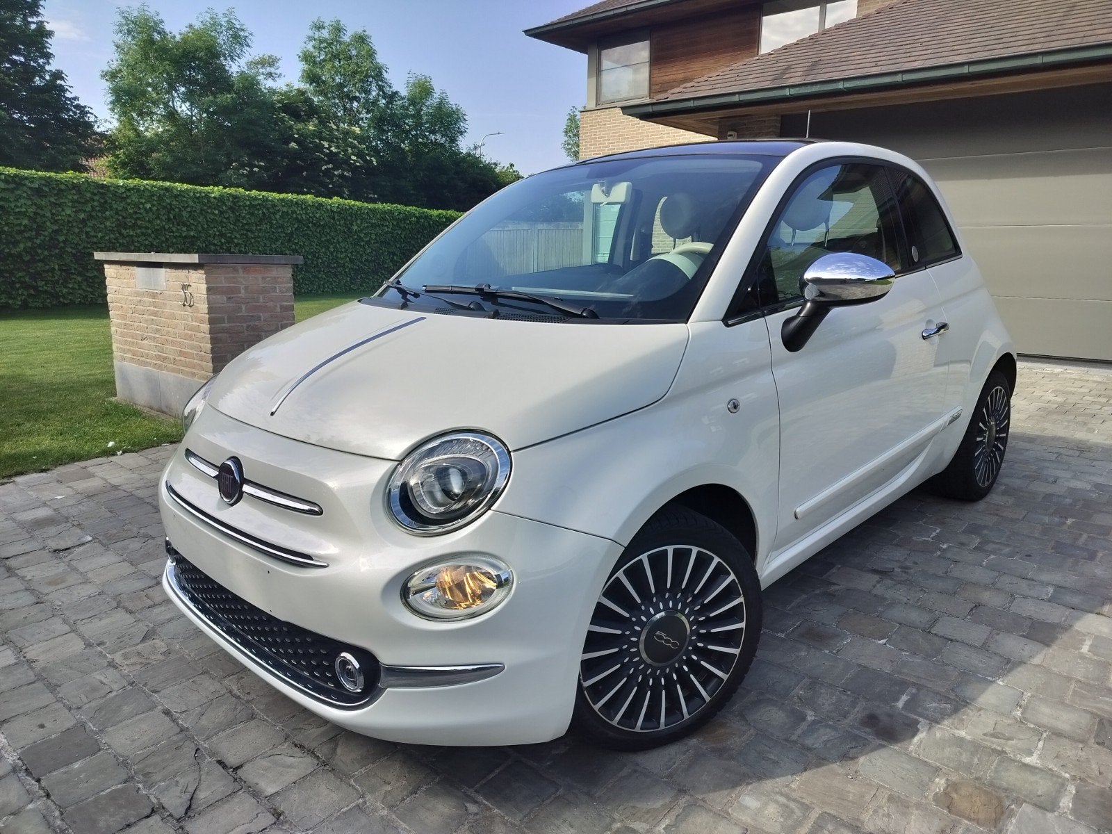 FIAT 500 2019 • NIEUWSTAAT • CARPLAY EN PANO DAK • GARANTIE, Auto's, Fiat, Bedrijf, ABS, Airbags, Airconditioning, Android Auto