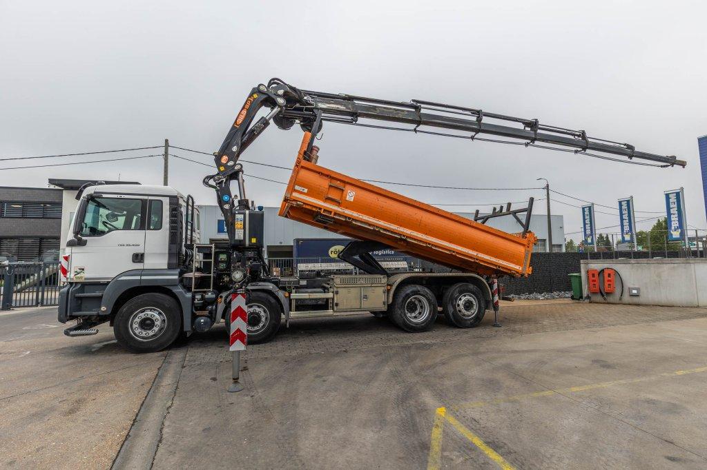 MAN TGS 35.400 BL -8x4H-6+ PM 38.5 SP-LC/7x, Autos, Camions, Achat, Euro 6, Entreprise, Boîte manuelle