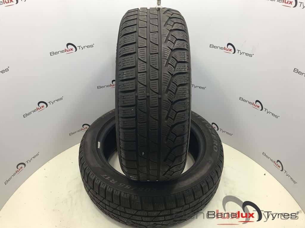 winter 205/55R17 91H Pirelli 205/55 R17 205/55/17 2055517, Ophalen, Gebruikt, -, -