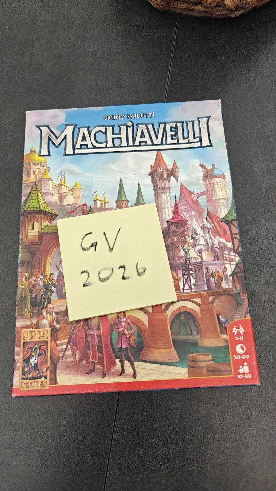 Machiavelli, Enlèvement