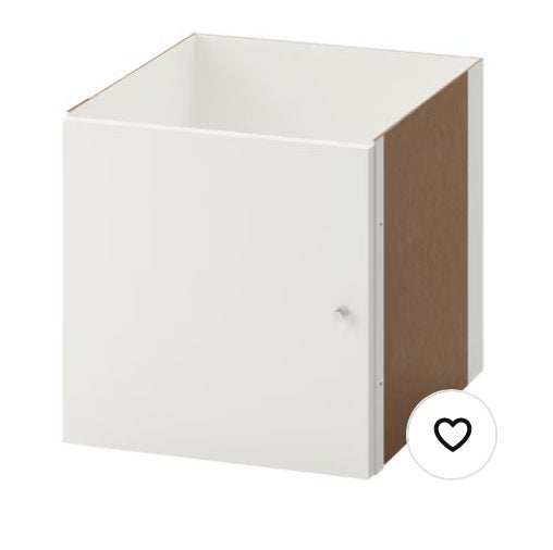 Witte Expedit Kallax Ikea 9x deurblokken, Ophalen, Zo goed als nieuw