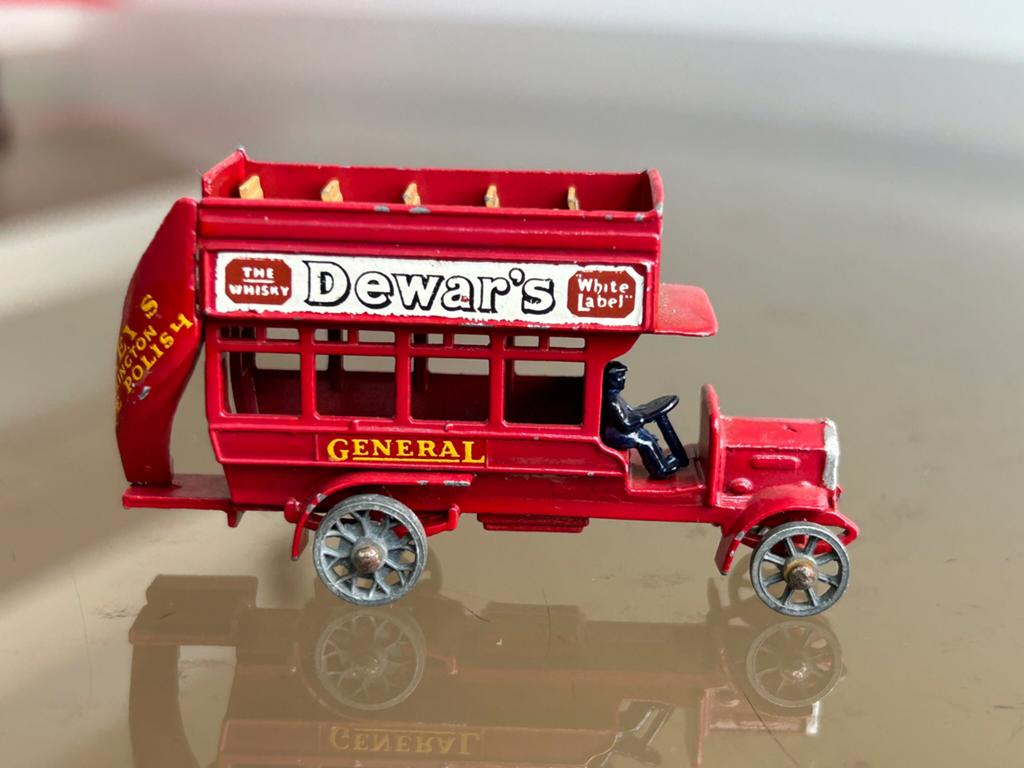 Matchbox Lesney Moy Y-2/1 ; 1911 B Type B Bus 1956, Enlèvement ou Envoi