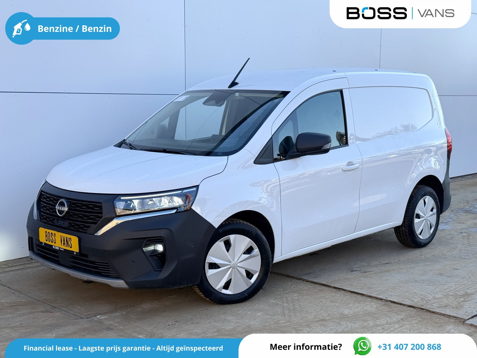 Nissan Townstar 1.3 TCe 130PK *Benzine* L1H1 LED Airco Cruis, Voorwielaandrijving, 1299 cc, Gebruikt, Zwart