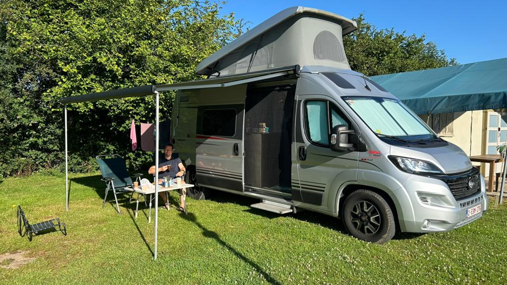 BÜRSTNER CAMPEO C600 ROADRUNNER FIAT 140 PK 9V AUTO, Automaat, Chemisch toilet, Buscamper of Camperbus, Caméra de recul