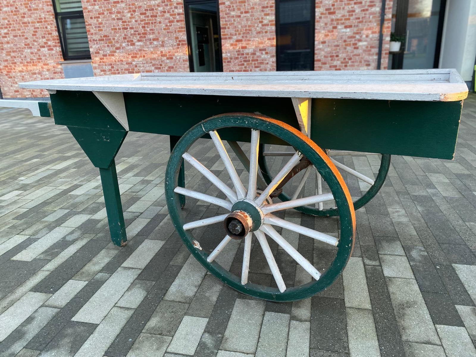 Oude marktkar, Dieren en Toebehoren, Gebruikt