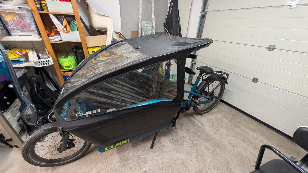 CUBE Cargo Hybrid (batterie double de 1 000 Wh), Vélos & Vélomoteurs, Autres marques, Comme neuf, Enlèvement, 2 enfants