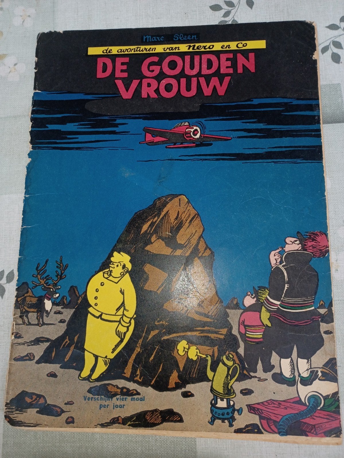 Nero . De gouden vrouw eerste druk, Enlèvement