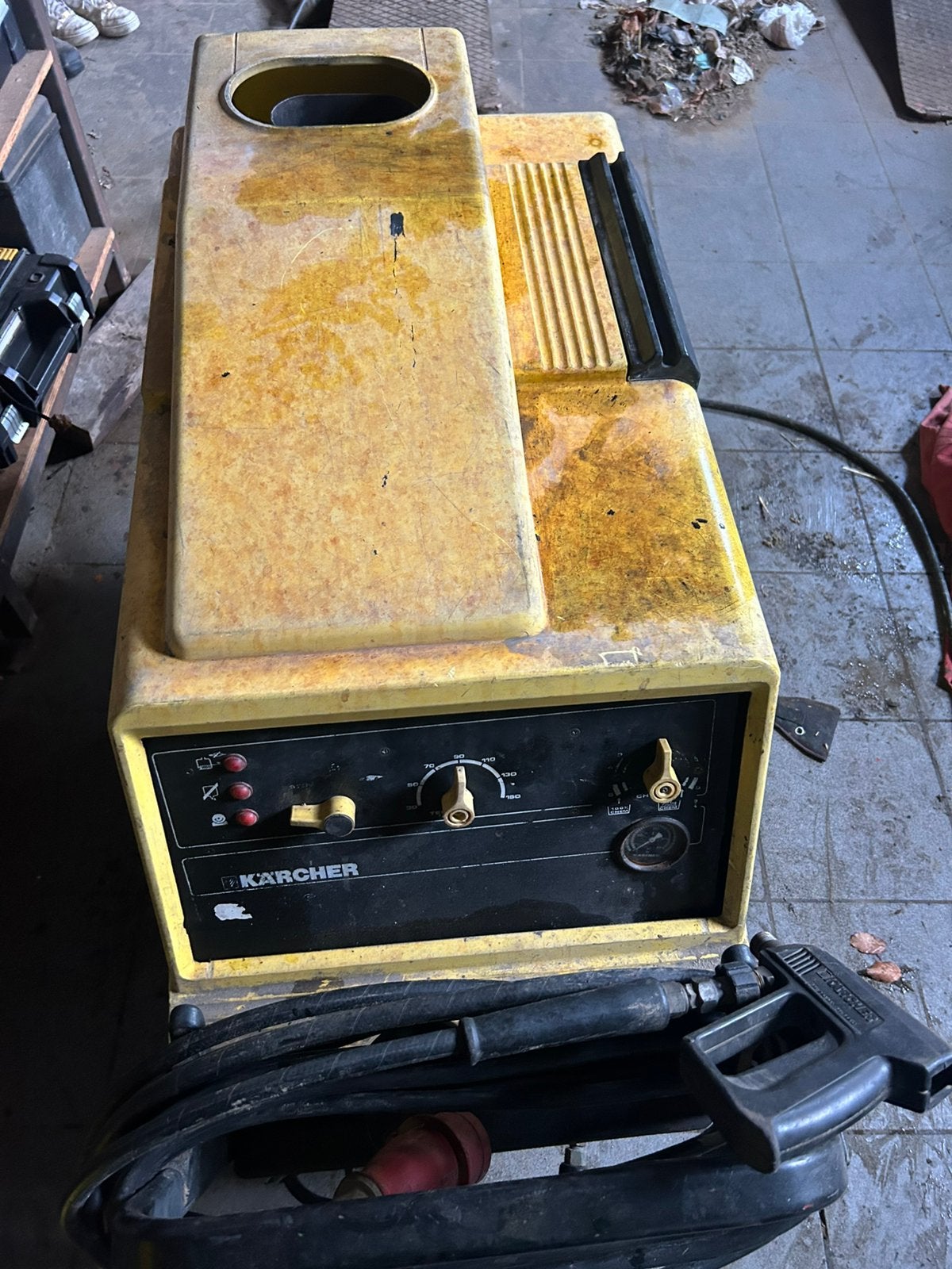 Karcher hds 1290, Ophalen, Gebruikt, Elektrisch, Met regelbare waterdruk