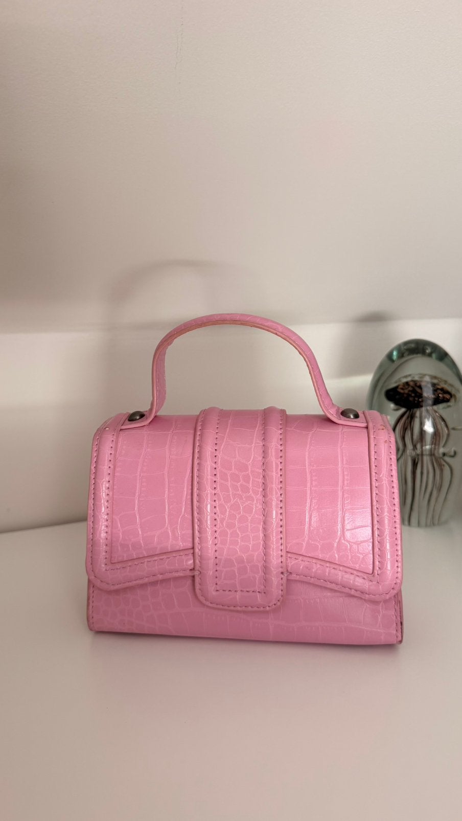 Sac à main rose Zara, Bijoux, Sacs & Beauté, Envoi, Comme neuf, Rose, Sac à main