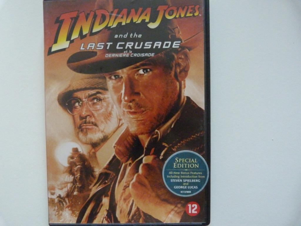 Indiana Jones Et La Dernière Croisade [DVD], À partir de 12 ans, Enlèvement ou Envoi, Utilisé