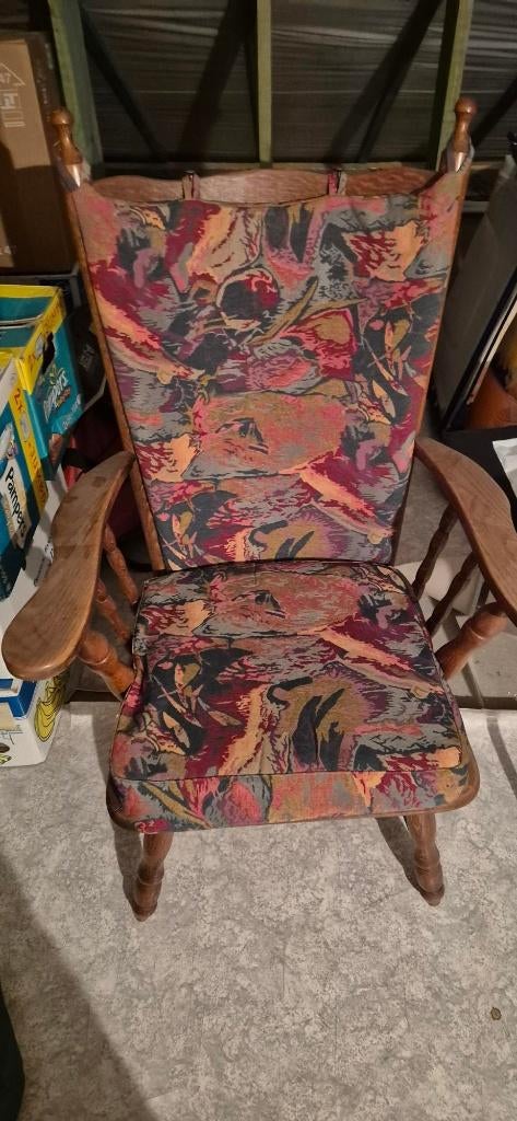 vintage stoel zetel eenzit, Antiek en Kunst, Ophalen