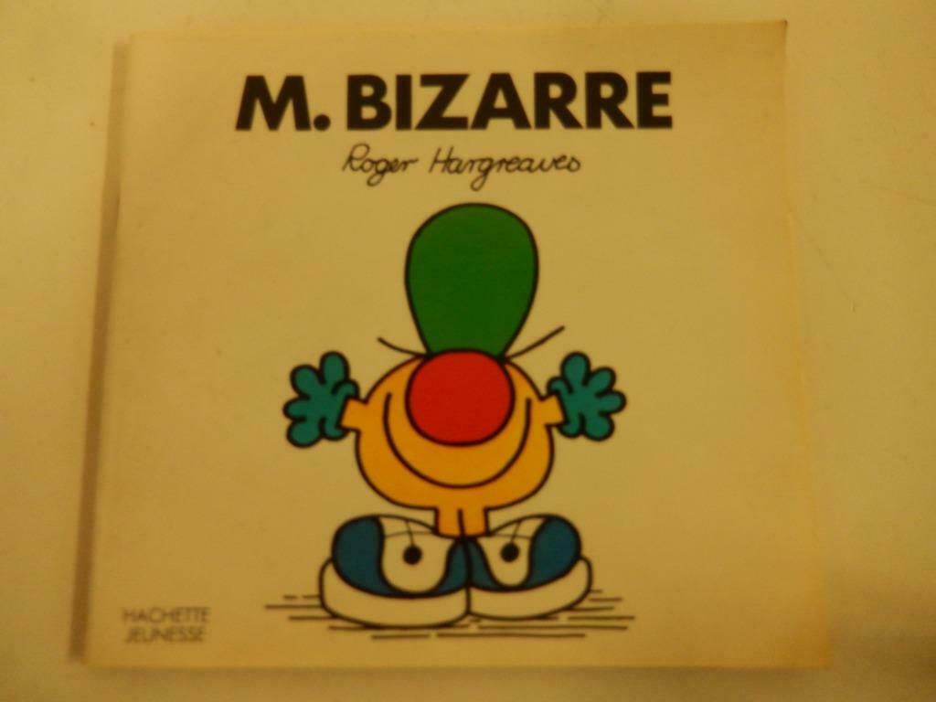 "MONSIEUR BIZARRE" ROGER HARGREAVES, Gelezen, ROGER HARGREAVES, Ophalen of Verzenden, Fictie