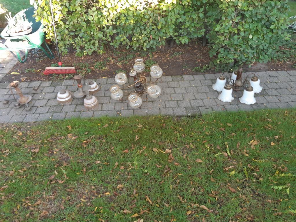 Verlichting, Ophalen, Gebruikt, Glas, Huiselijk