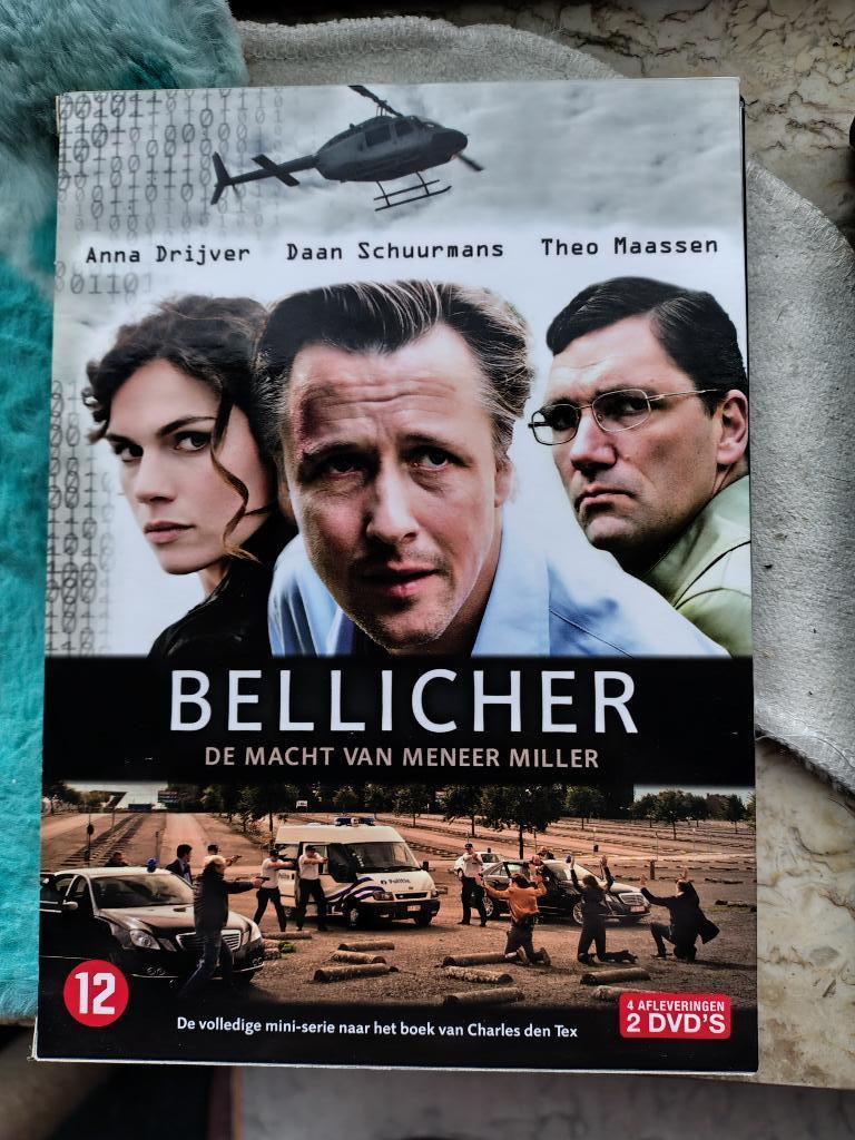 dvd mini-serie Bellicher met Theo Maassen nieuw, Cd's en Dvd's, Vanaf 12 jaar, Ophalen of Verzenden, Nieuw in verpakking, Actiethriller