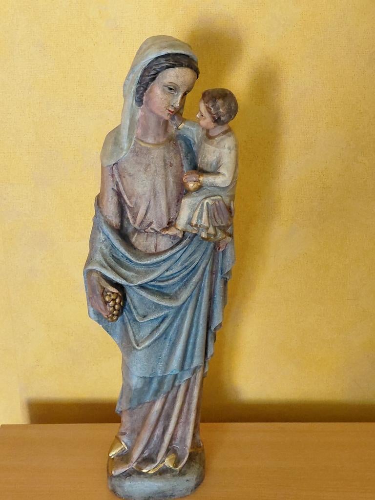 OLV beeld, stone art, Enlèvement