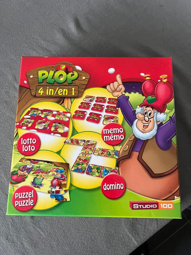 Plop 4 in/en 1 spel, Ophalen, Zo goed als nieuw