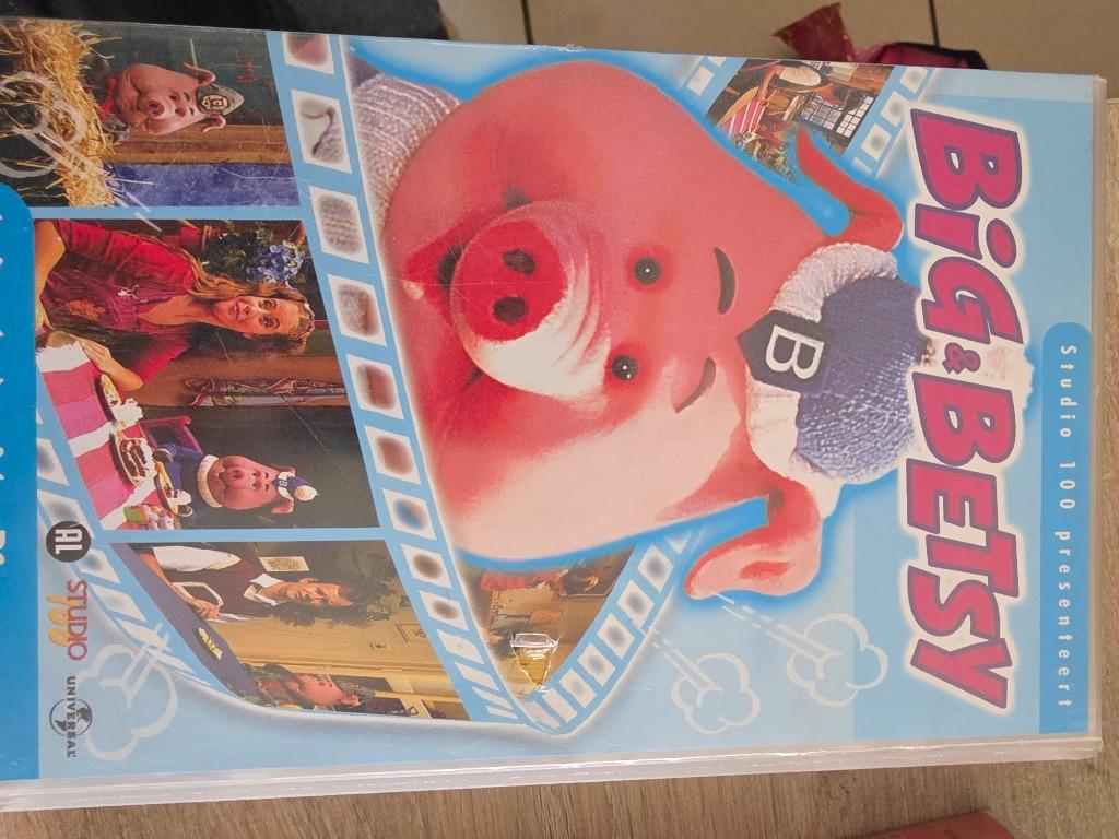 Big&betsy  vhs banden, Alle leeftijden, Ophalen of Verzenden, Zo goed als nieuw