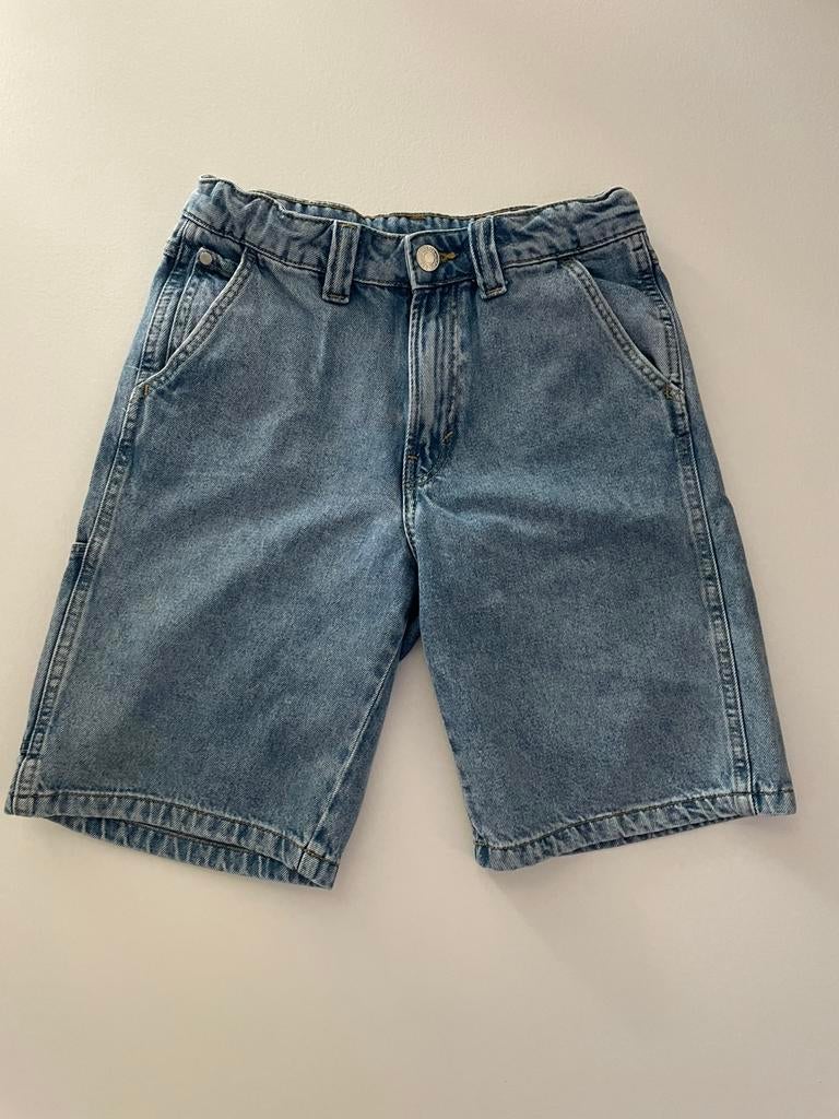 Korte baggy jeans maat 14 jaar nieuwstaat, Kinderen en Baby's, Ophalen of Verzenden, Zo goed als nieuw, Jongen, Broek