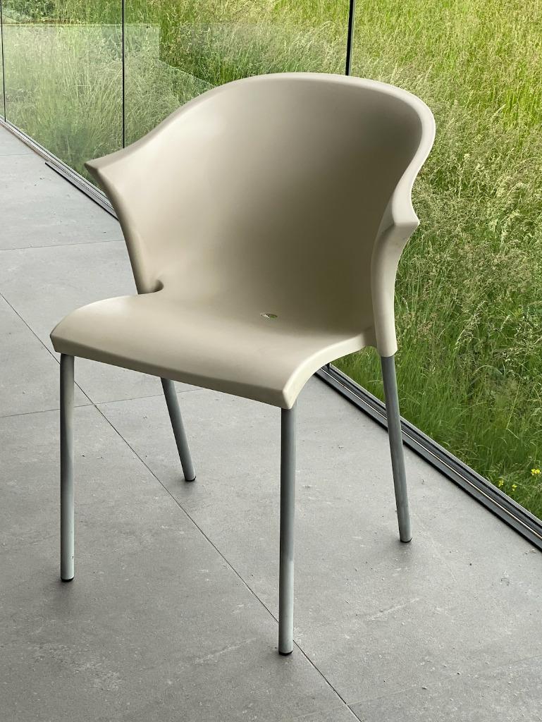 3 CHAISES PARRI DESIGN BLA BLA BLA, Maison & Meubles, Chaises, Enlèvement ou Envoi, Utilisé, Blanc