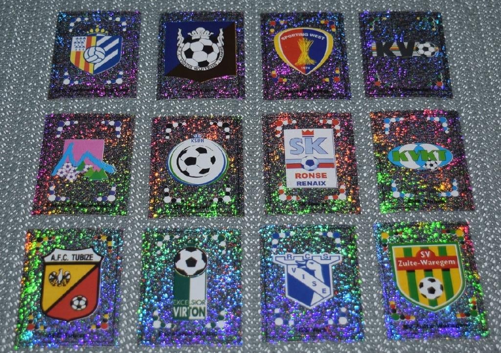 Panini Football 2004/Lot d'emblèmes/36 autocollants, Envoi, Comme neuf, Affiche, Image ou Autocollant