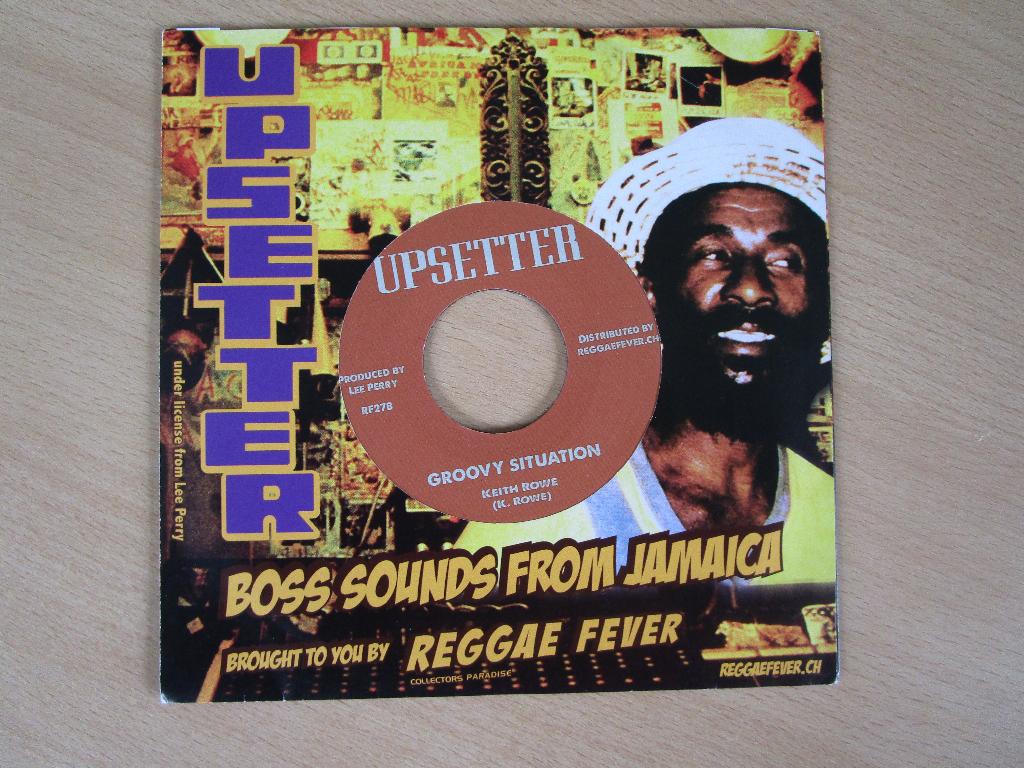 KEITH ROWE : GROOVY SITUATIO/GROOVY DUB - 7" SINGLE, Wereldmuziek, 7 inch, Single, Ophalen of Verzenden