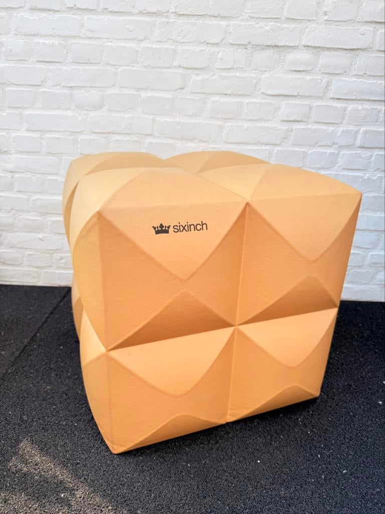 SIXINCH Belgium Design Pouff Gold - Limited edition, Ophalen